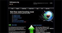 Desktop Screenshot of hellospace.org